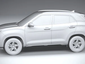 Hyundai Creta SU2 2022 3D Model