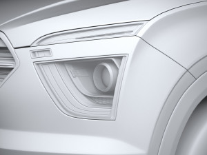 Hyundai Creta SU2 2022 3Dモデル