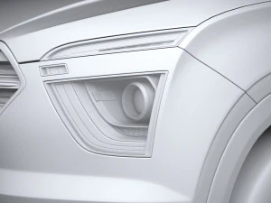 Hyundai Creta SU2 2022 3D Model