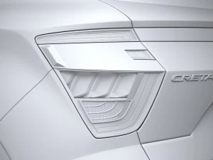 Hyundai Creta SU2 2022 3D Model