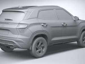 Hyundai Creta SU2 2022 3Dモデル