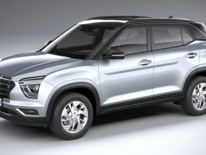 Hyundai Creta SU2 2022 3D Model