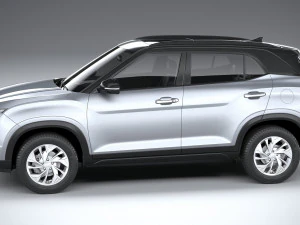 Hyundai Creta SU2 2022 3D Model