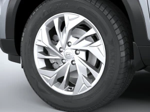 Hyundai Creta SU2 2022 3D Model
