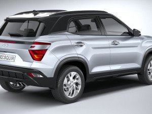 Hyundai Creta SU2 2022 3Dモデル