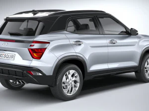 Hyundai Creta SU2 2022 3D Model