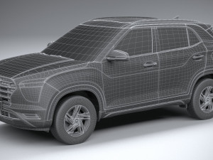 Hyundai Creta SU2 2022 3Dモデル
