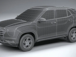 Hyundai Creta SU2 2022 3D Model
