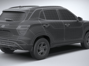 Hyundai Creta SU2 2022 3Dモデル