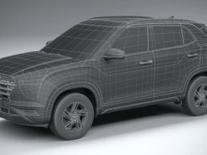 Hyundai Creta SU2 2022 3D Model