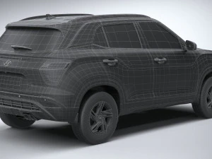 Hyundai Creta SU2 2022 3D Model