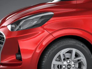 Hyundai i10 2022 3D Model
