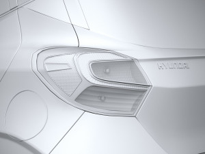 Hyundai i10 2022 3D 模型