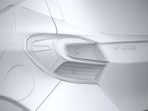 Hyundai i10 2022 3D Model