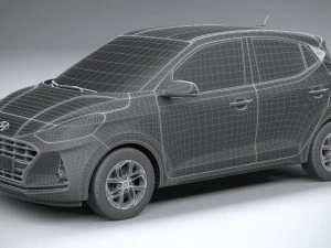 Hyundai i10 2022 3D Model