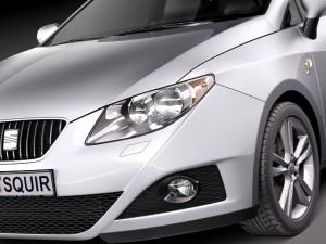 Seat Ibiza ST 2011 Modèle 3D