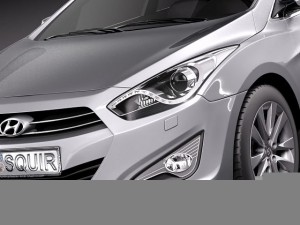 Hyundai i40 Sonata 2012 Sedan 3Dモデル