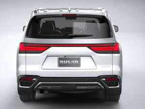 Lexus LX 600 US 2022 3D Model
