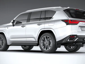 Lexus LX 600 US 2022 3D Model