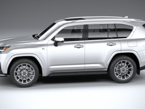 Lexus LX 600 US 2022 3D Model