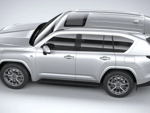 Lexus LX 600 US 2022 3D Model