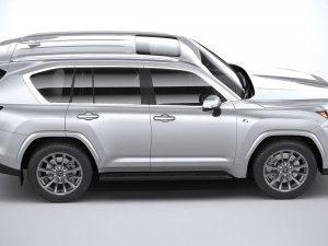 Lexus LX 600 US 2022 3D Model