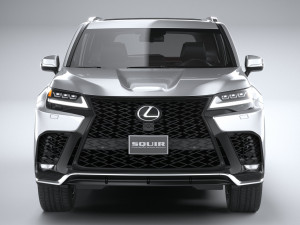 Lexus LX 600 US 2022 3D Model