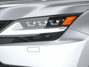 Lexus LX 600 US 2022 3D Model