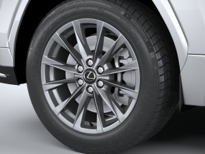 Lexus LX 600 US 2022 3D Model