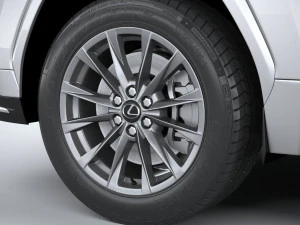 Lexus LX 600 US 2022 3D Model