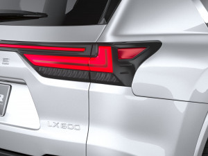 Lexus LX 600 US 2022 3D Model