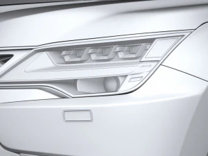 Lexus LX 600 US 2022 3D Model