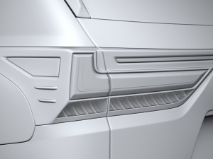 Lexus LX 600 US 2022 3D Model