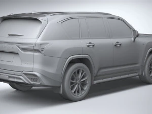 Lexus LX 600 US 2022 3D Model