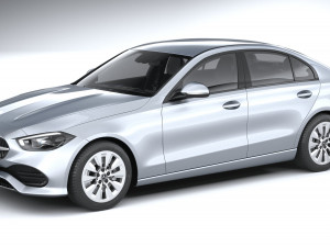 Mercedes-Benz C-Class Basic 2022 3D Model