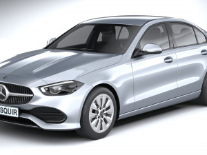 Mercedes-Benz C-Class Basic 2022 3D मॉडल