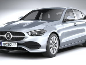 Mercedes-Benz C-Class Basic 2022 3D मॉडल