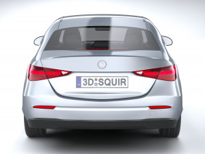 Mercedes-Benz C-Class Basic 2022 3D मॉडल