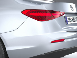 Mercedes-Benz C-Class Basic 2022 3D मॉडल