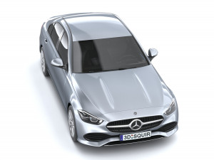 Mercedes-Benz C-Class Basic 2022 3D मॉडल