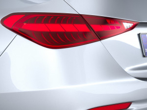 Mercedes-Benz C-Class Basic 2022 3D मॉडल