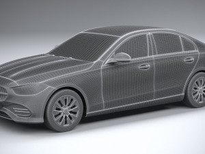 Mercedes-Benz C-Class Basic 2022 3D मॉडल