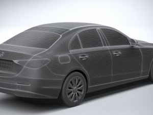 Mercedes-Benz C-Class Basic 2022 3D मॉडल