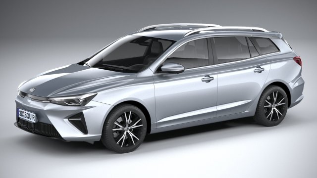MG5 Electric 2022 3D Model .c4d .max .obj .3ds .fbx .stl .blend 