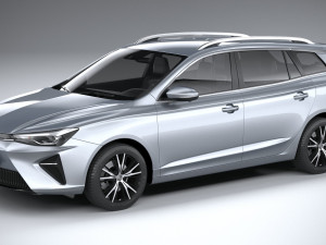 MG5 Electric 2022 3D Model