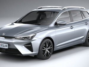 MG5 Electric 2022 3D Model