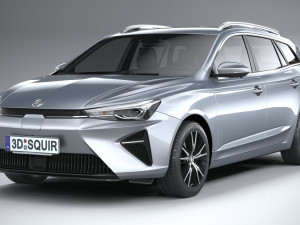 MG5 Electric 2022 3D Model