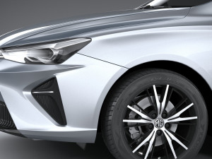 MG5 Electric 2022 3D Model
