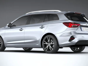 MG5 Electric 2022 3D Model