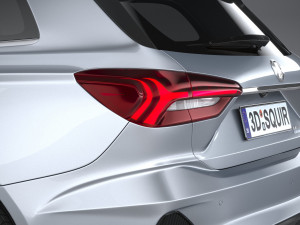 MG5 Electric 2022 3D Model